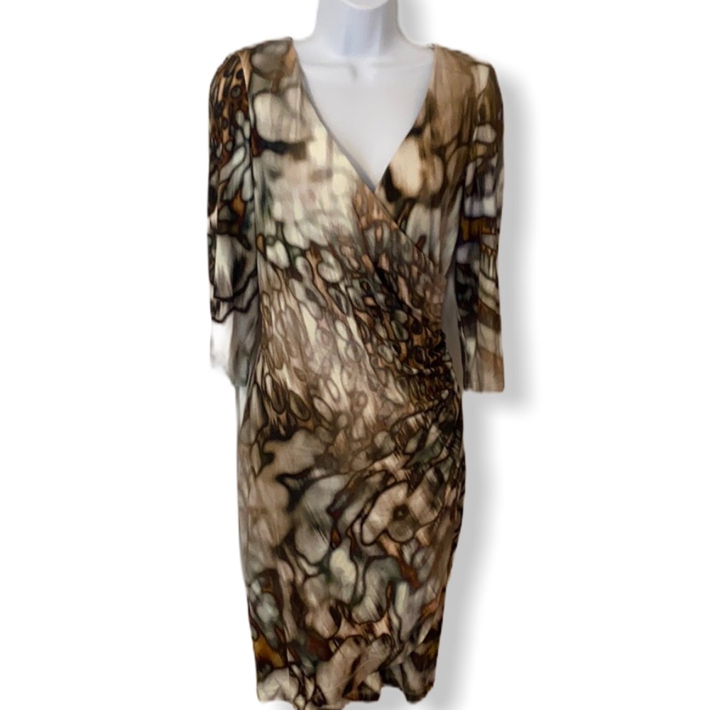 Kay Unger Midi Dress